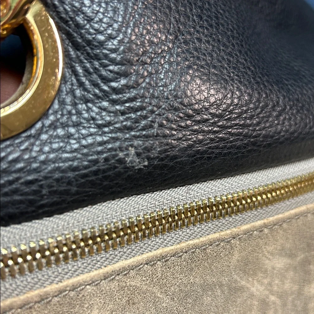 2942 Hammitt Crossbody Purse Shoulder Bag Leather  Gold Hardware - Picture 12 of 15